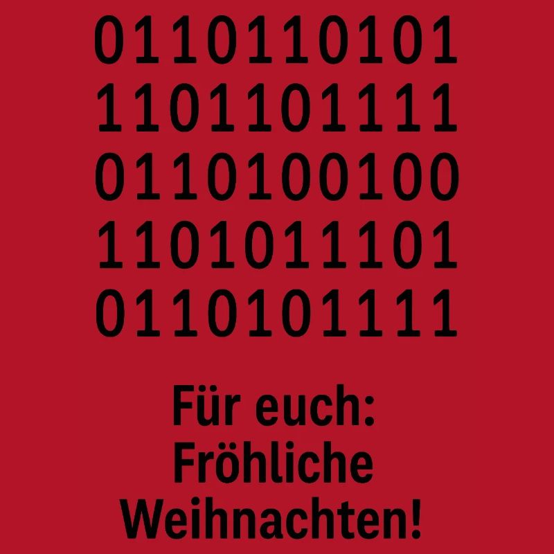 Modèle binaire de code de Noël