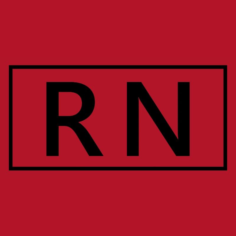 RN oder Registered Nurse Proud Graduated Nursing