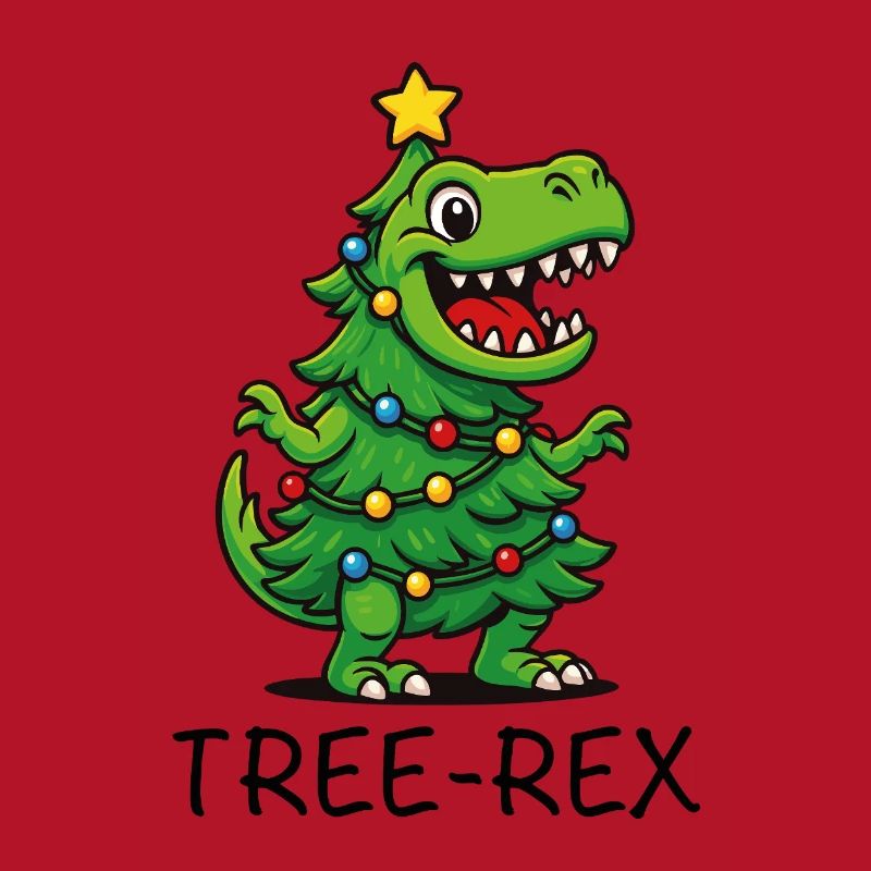 Tree-Rex – Dino de dessins animés mignons