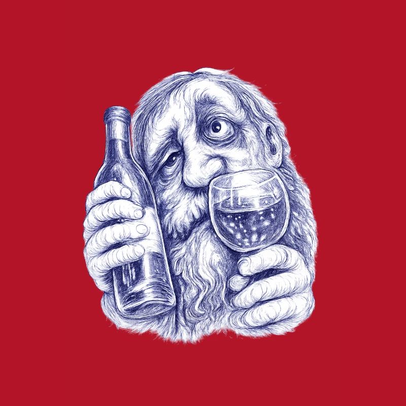 Bacchus | Wine-drunk old gentleman