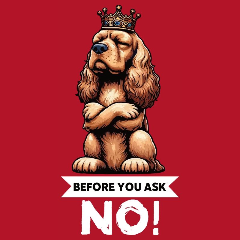 Before You Ask Cocker Spaniel Cockerhund 