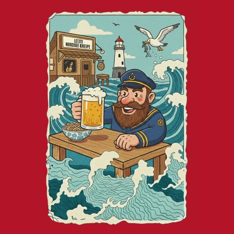 Dernier pub de la mer du Nord
