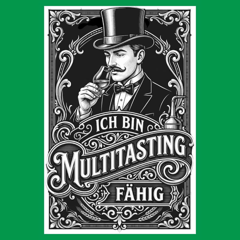 Whisky Ich bin Multitastingfähig