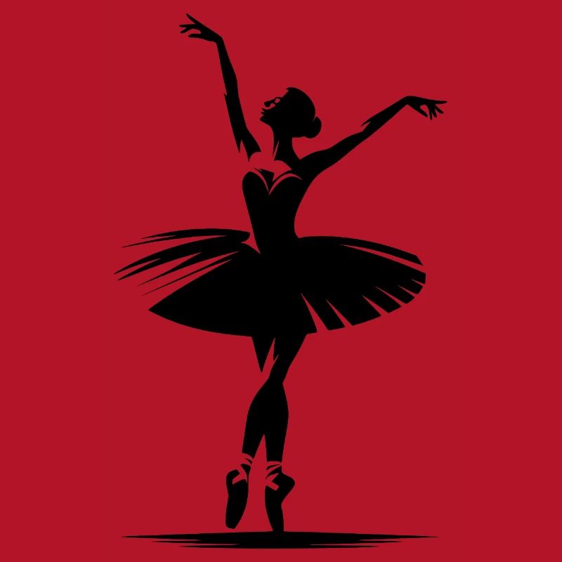 Danseuse avec élégance et pose de danse classique