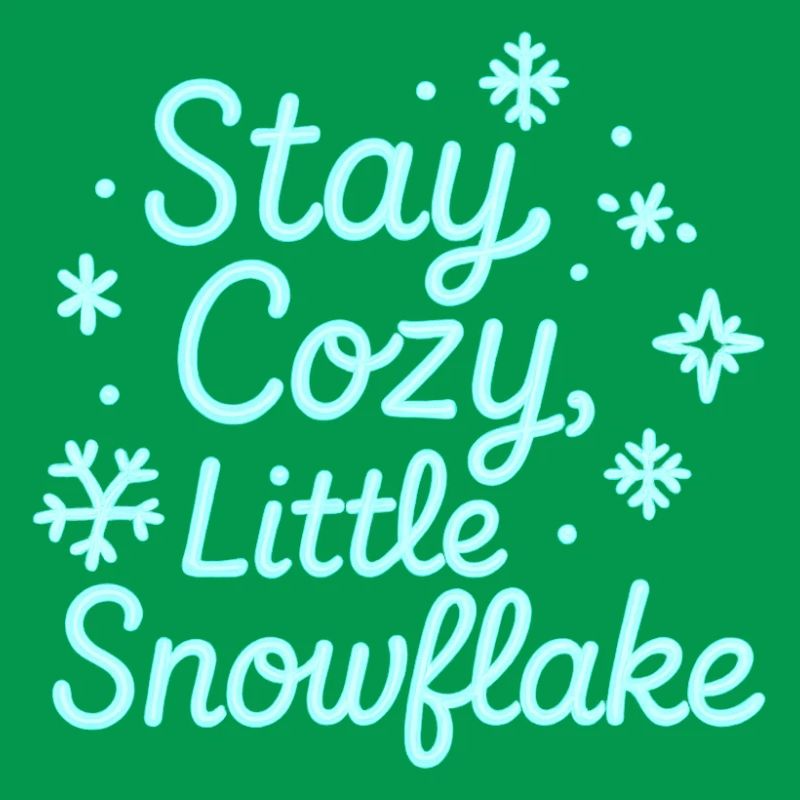 Reste Confortable Néon Script