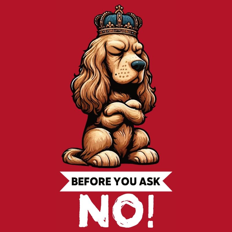 Before You Ask Cocker Spaniel Cockerhund 