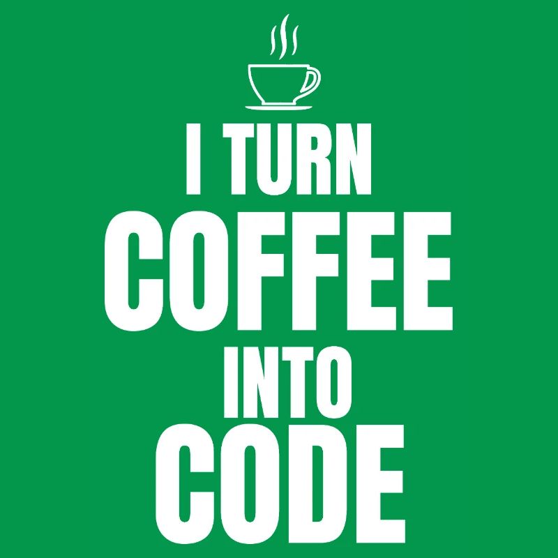 Je transforme le café en code