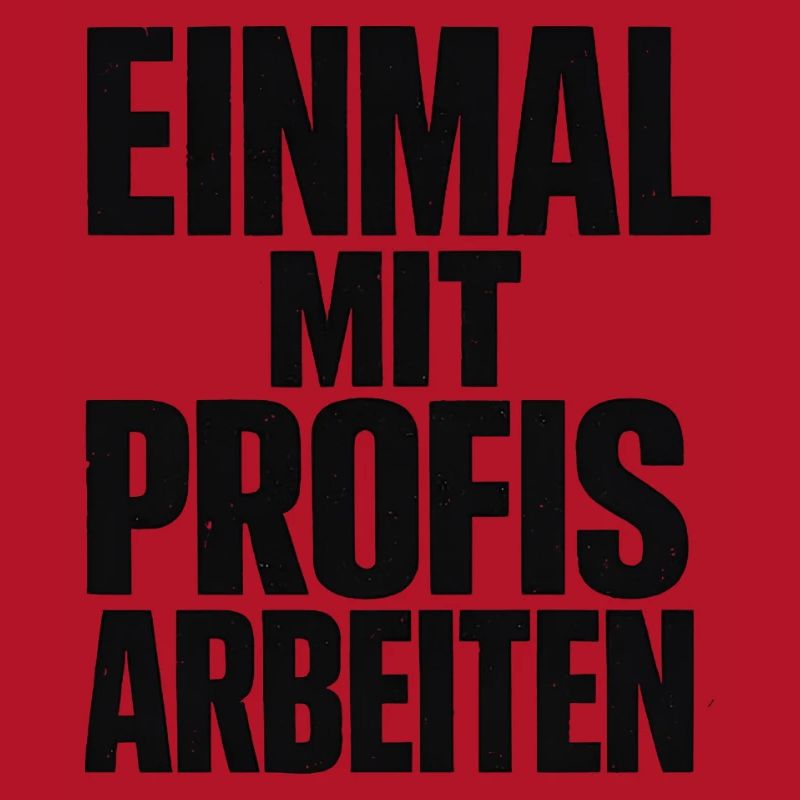 Alter! Katastrophe - einmal mit Profis arbeiten