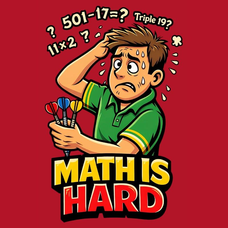 Les maths, c’est des fléchettes difficiles