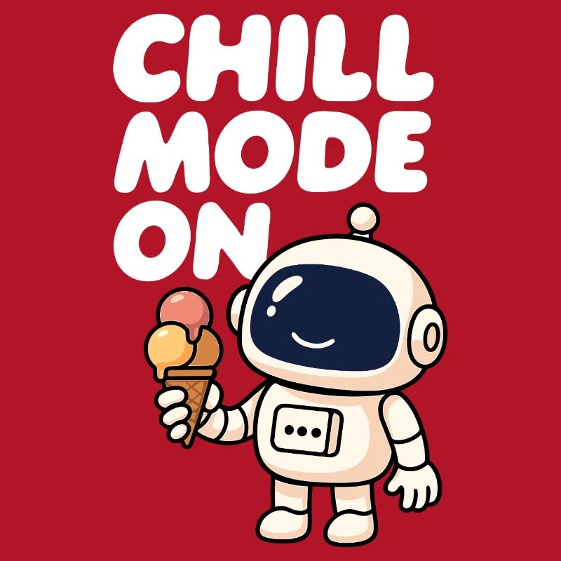 Robot spatial avec glace