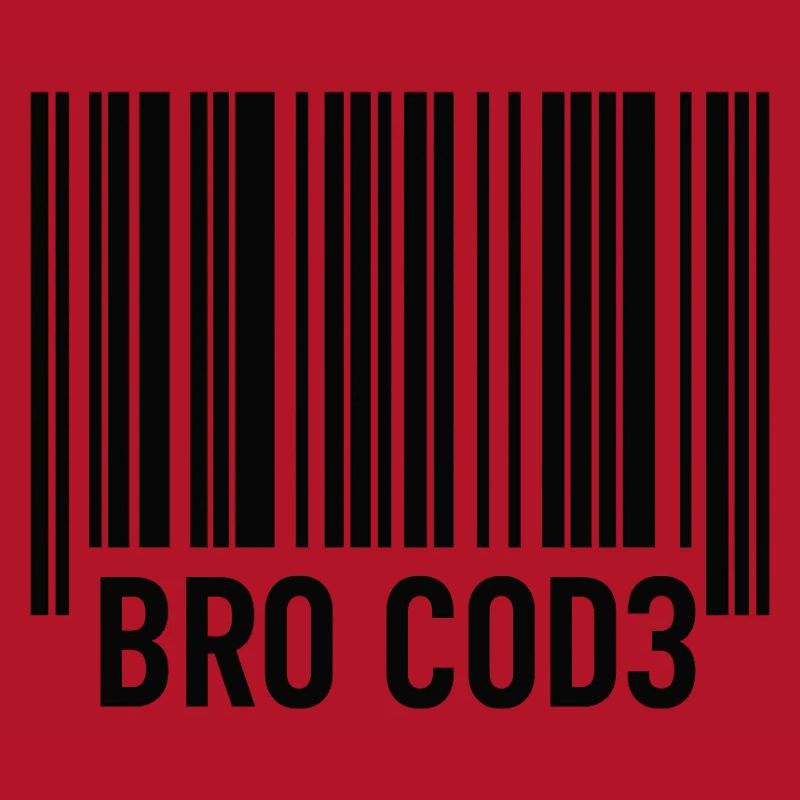 Bro Cod3 Barcode Design - Bro Code