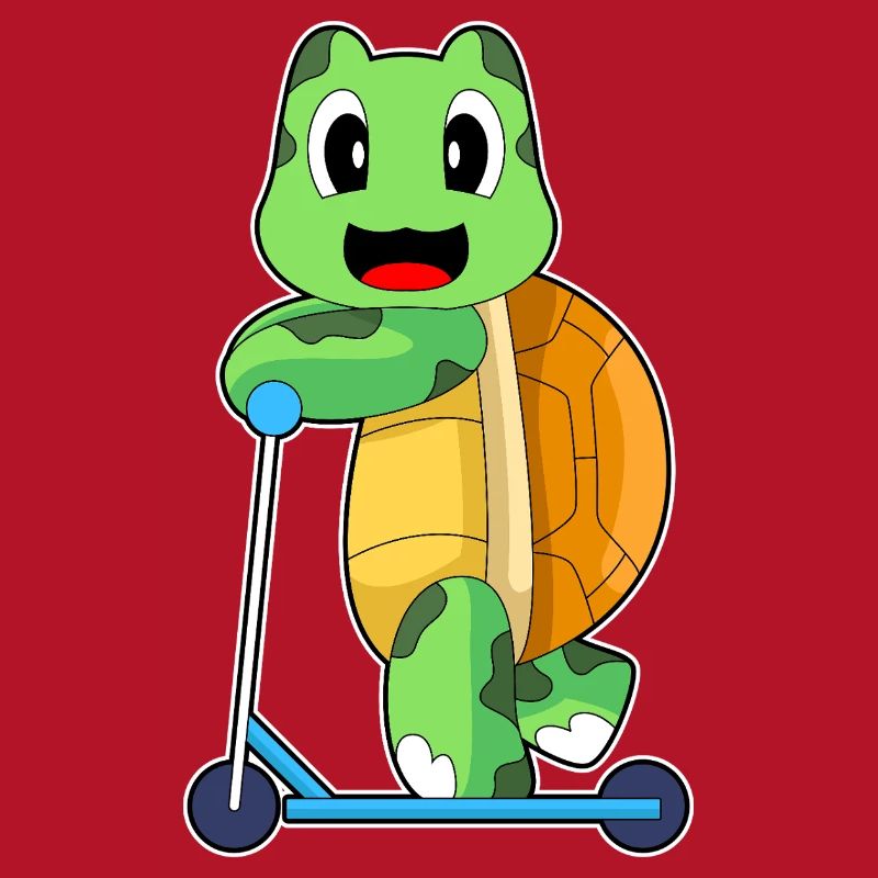 Turtle scooter