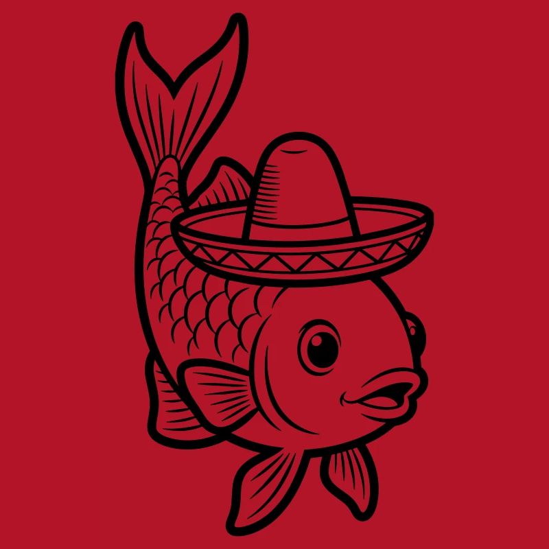 fish sombrero