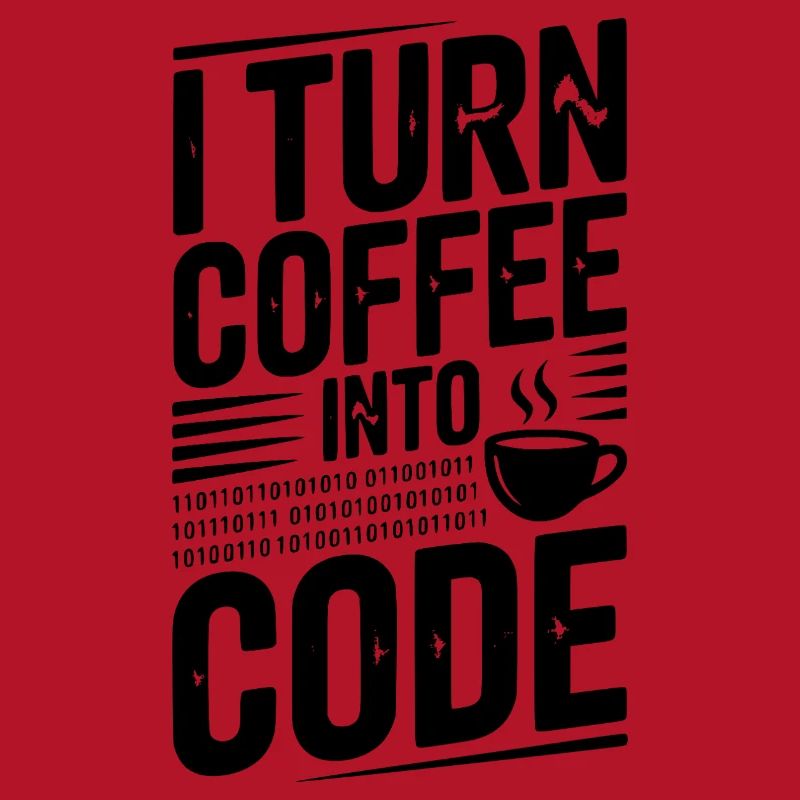 Je transforme le café en code