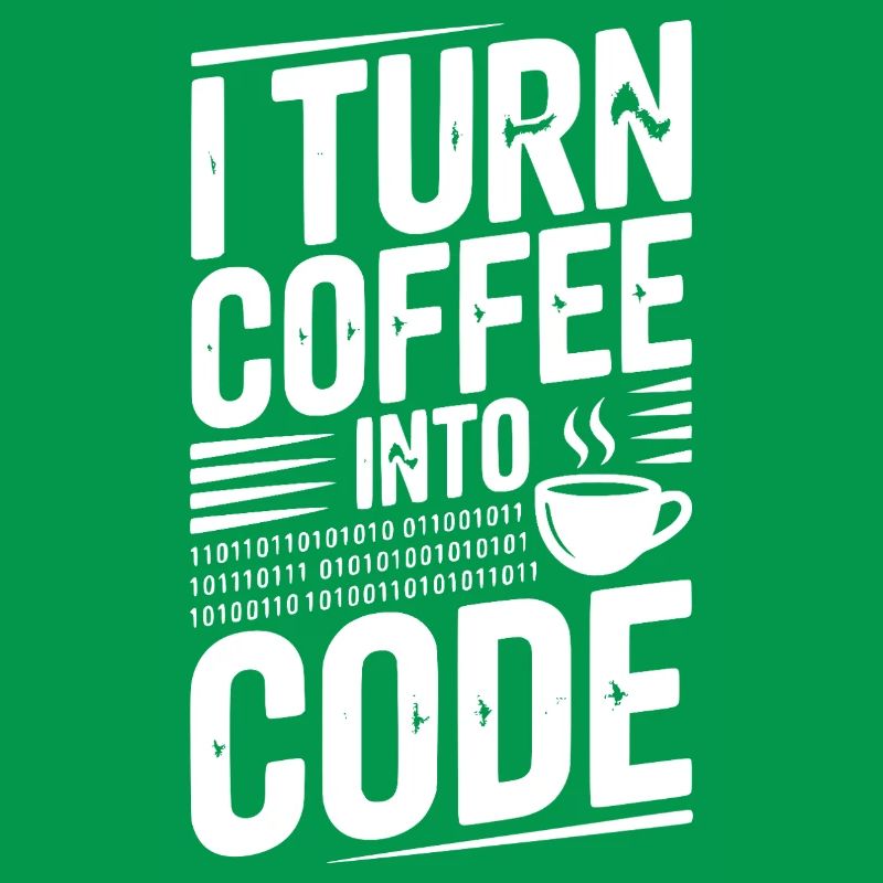 Je transforme le café en code