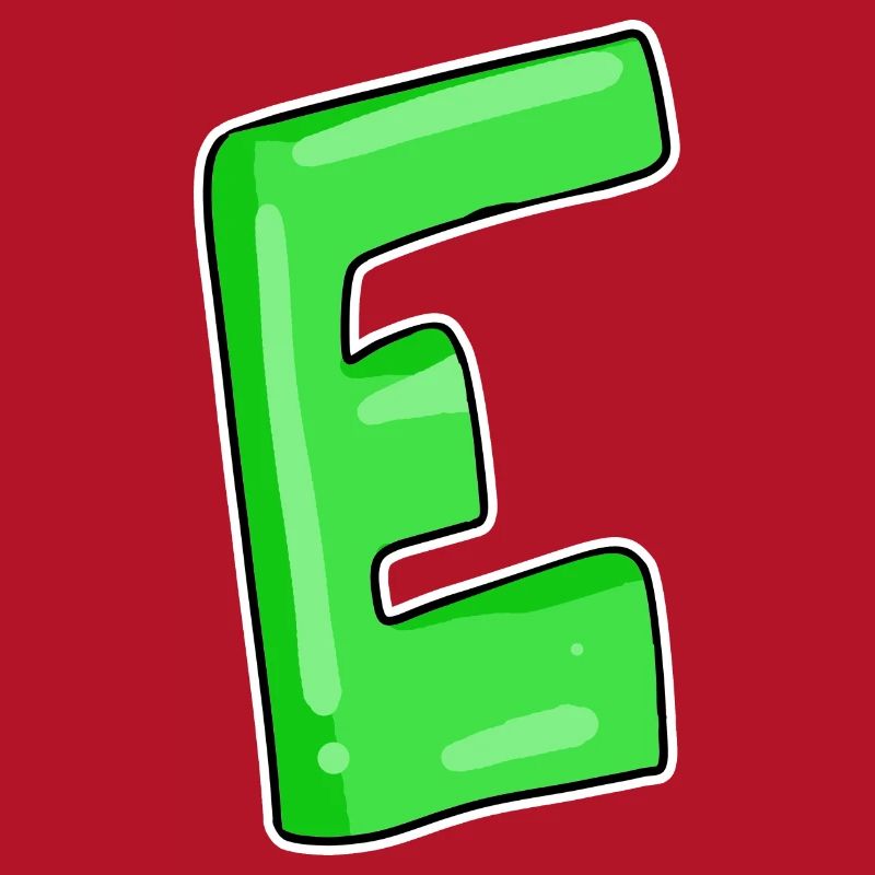 Buchstabe E Anfangsbuchstabe