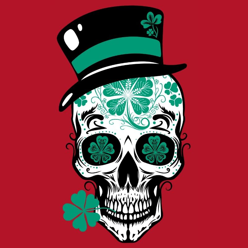 Sugar Skull St Patrick's Day