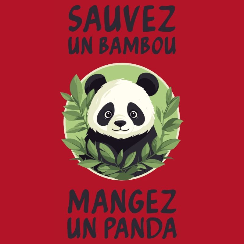 Rette einen Bambus, iss einen Panda.
