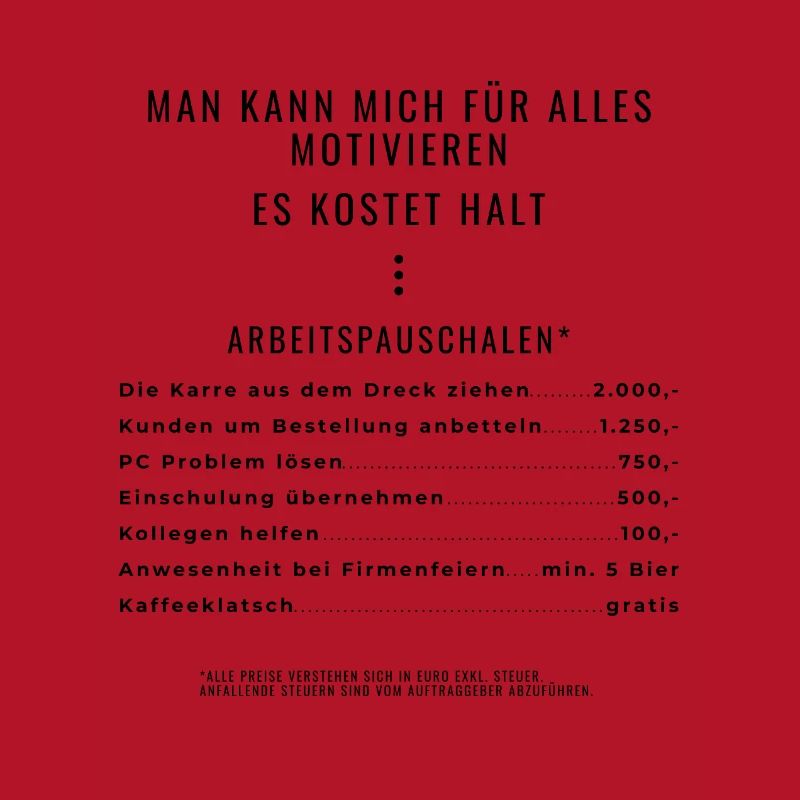 Motivation through packages Backprint