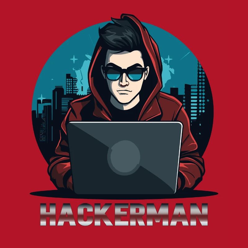 Cool Hacker Codage Spécialiste de l’informatique Hackerman