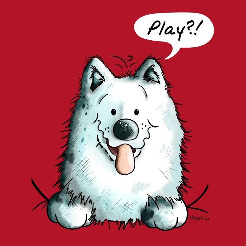 Samoyède Play - Samoyeds - Sabaka - Sobaka