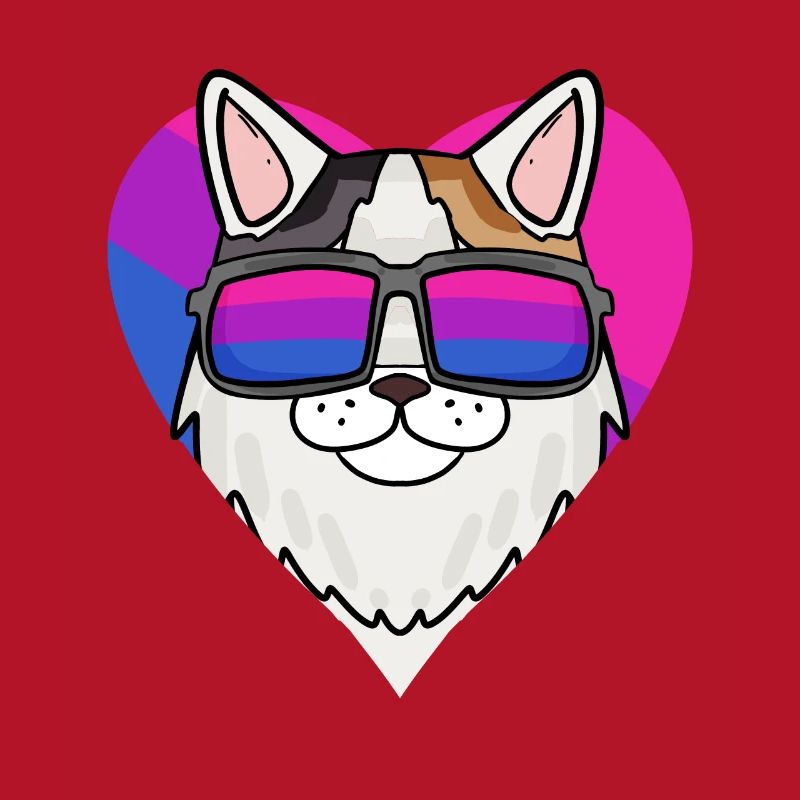 Bisexual Turkish Van Cat Gift