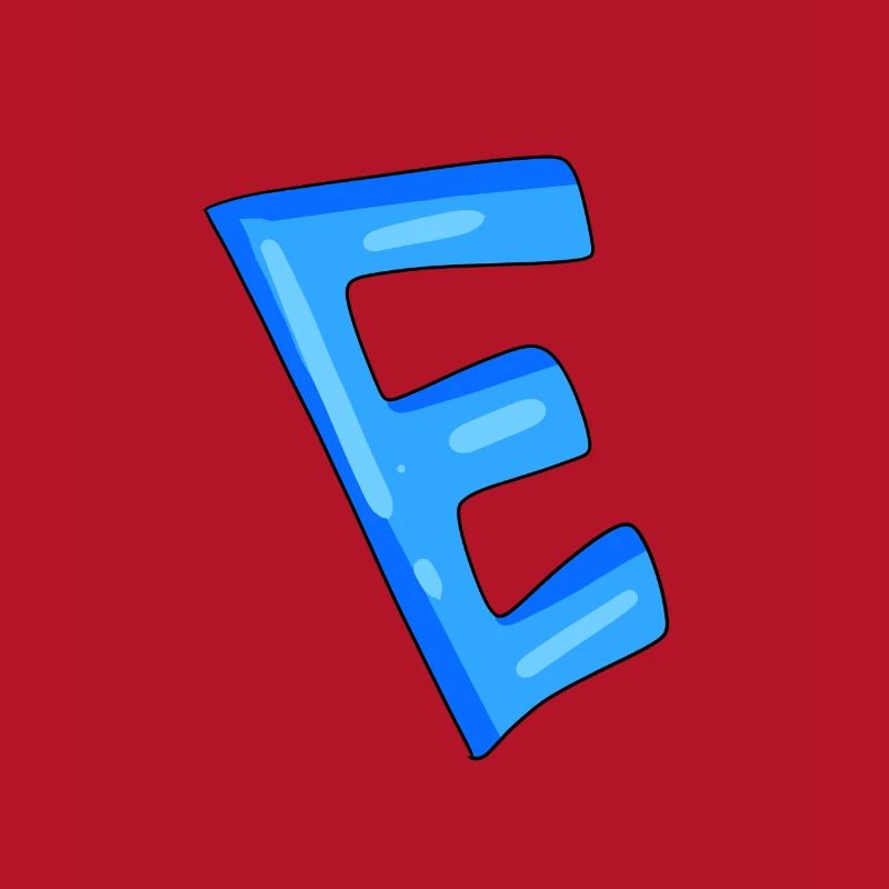 Buchstabe E Anfangsbuchstabe