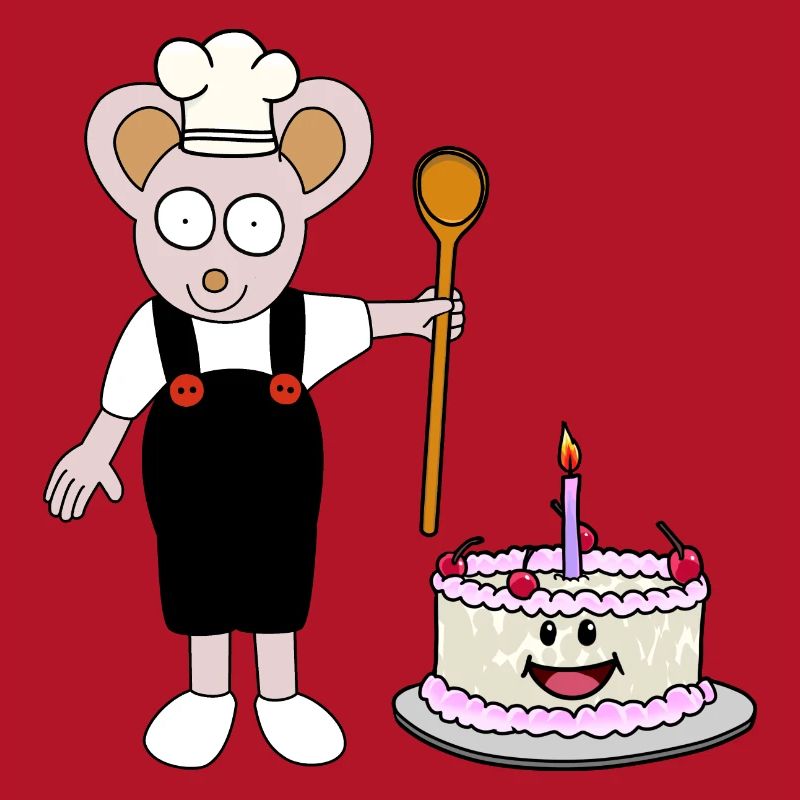 Idée cadeau d’anniversaire Mouse Baker Pastry Chef