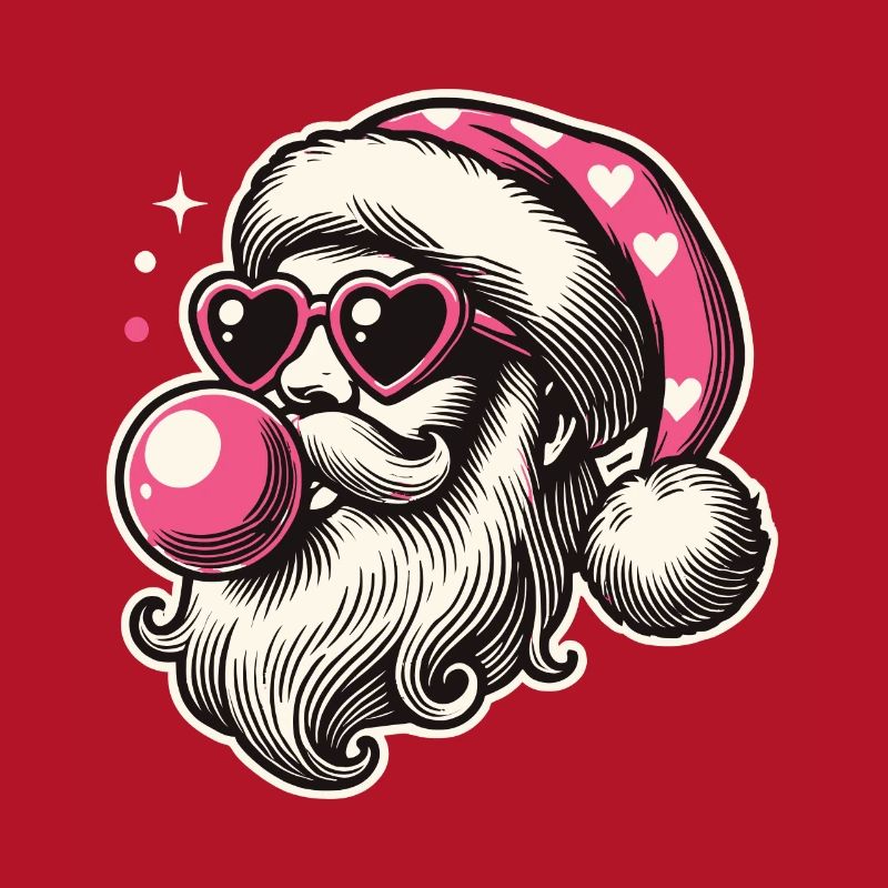 Cool Sigma Santa Joie de Noël