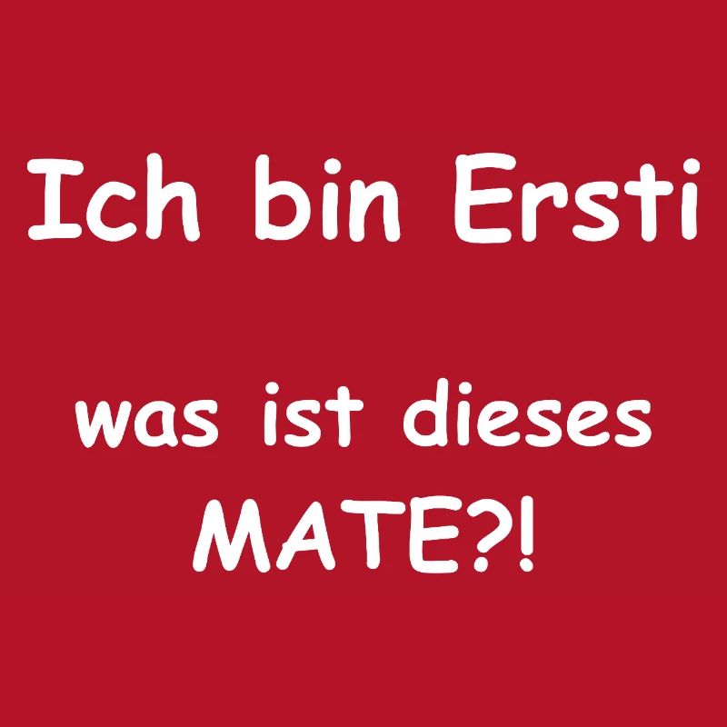 Erstisperuch "was Mate" Student Geschenk Studenten