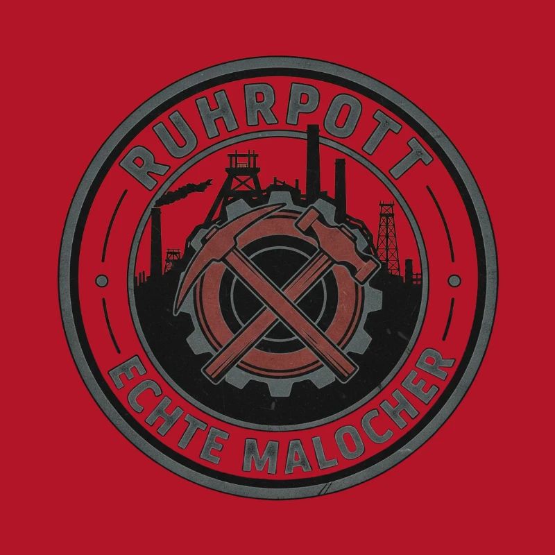 Ruhrpott Echte Malocher Patch