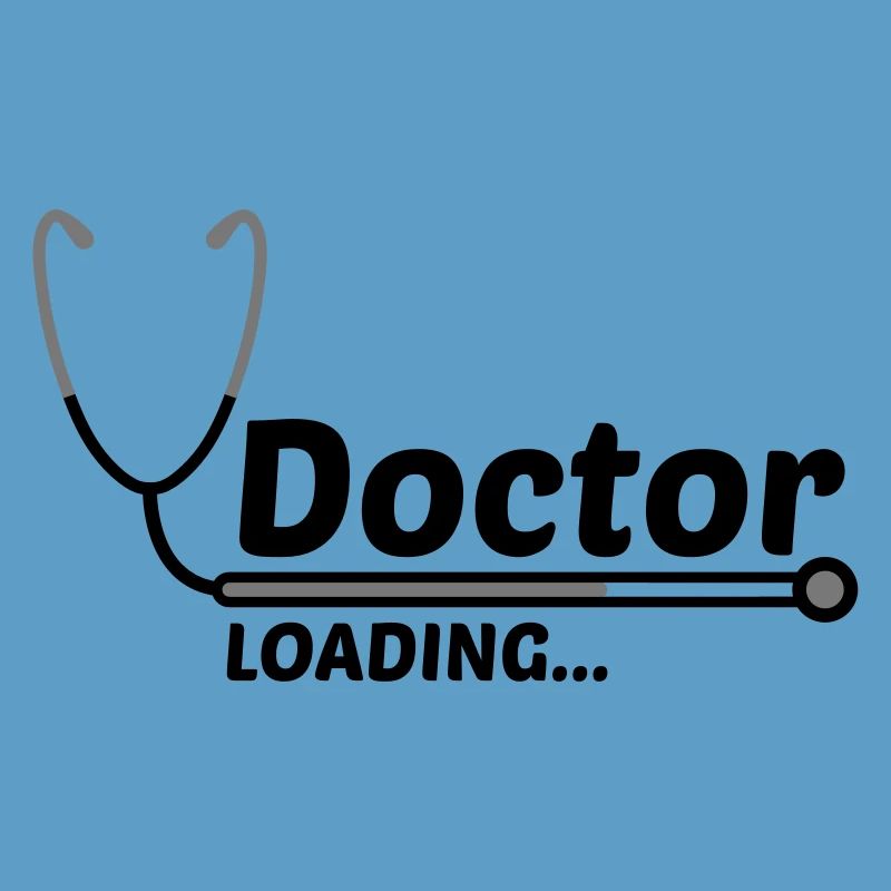 doctor training loading loading bar stethoscope ab