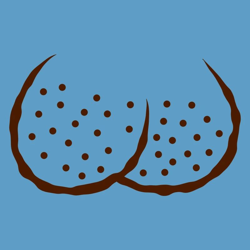 Comic shaved eggs testicles