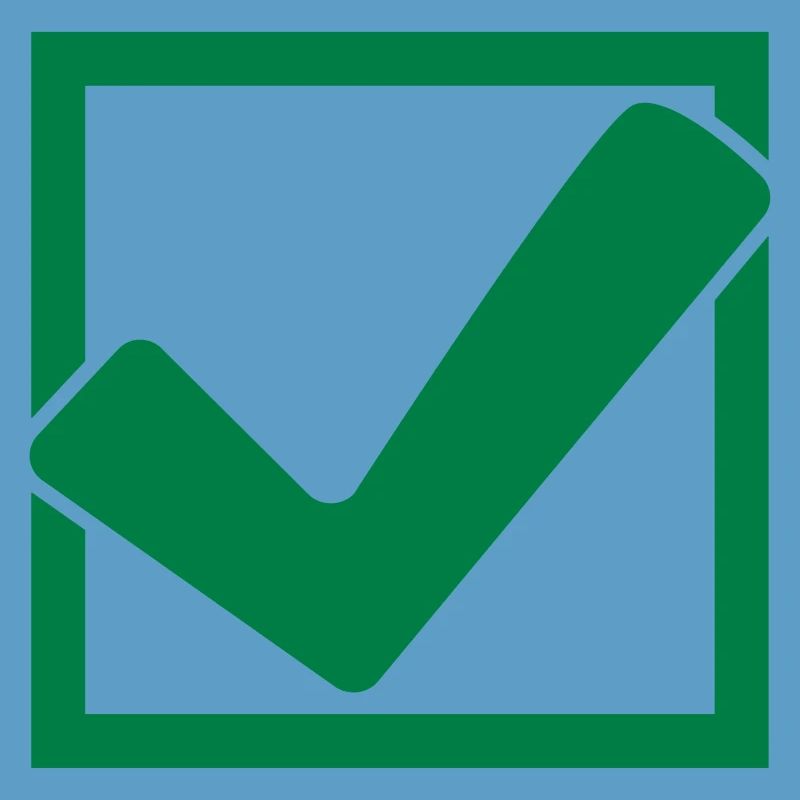 Rectangular hook logo