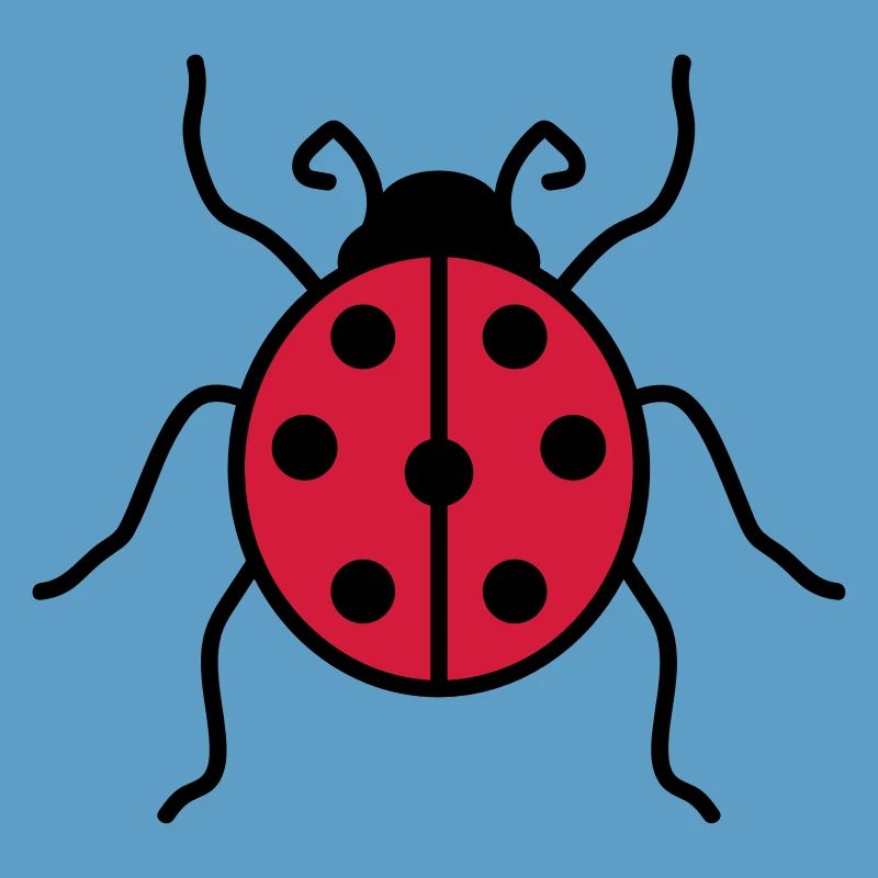 ladybug small cute cute beetle red dot