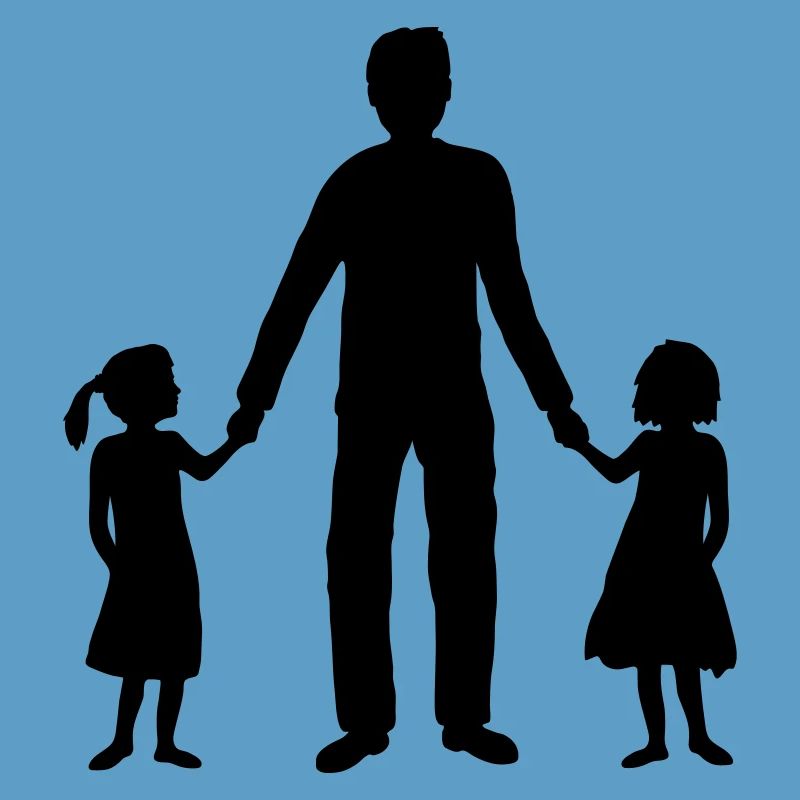2 Filles Papa Équipe