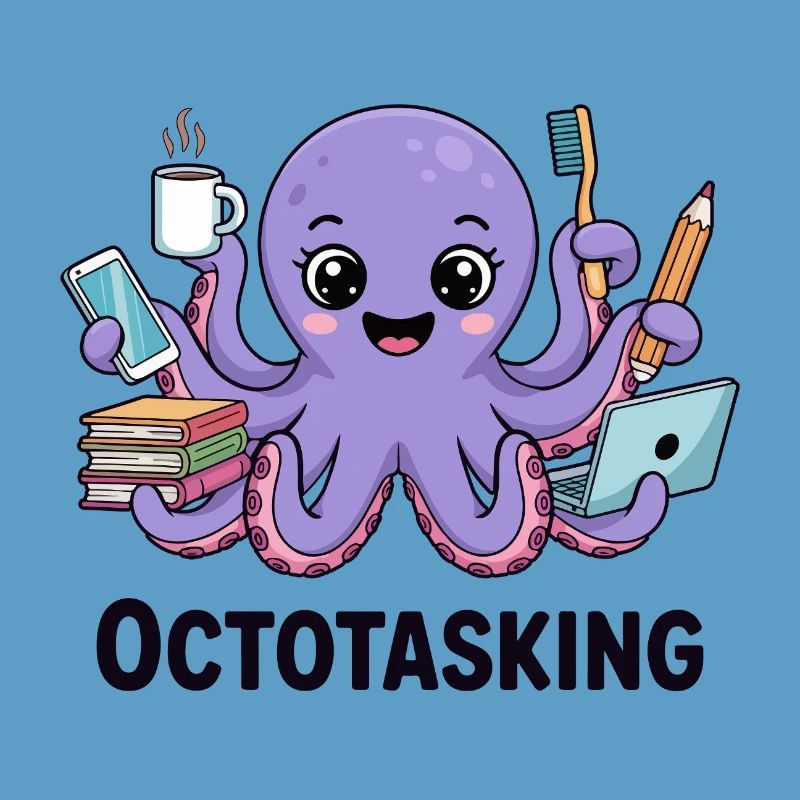 Octotasking Creature in Multitask Mode