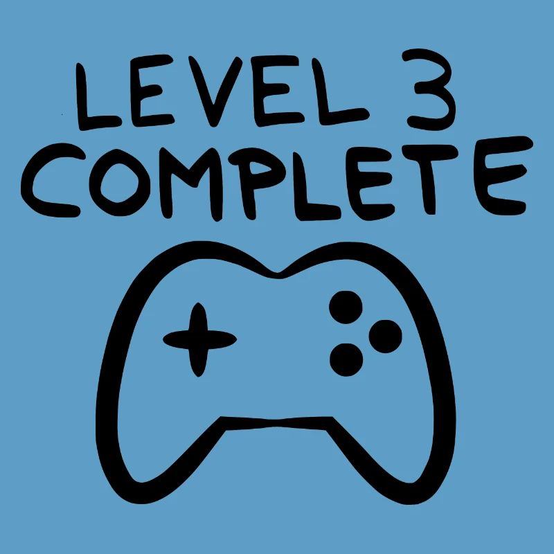 Level 3 completed 3rd birthday Three years