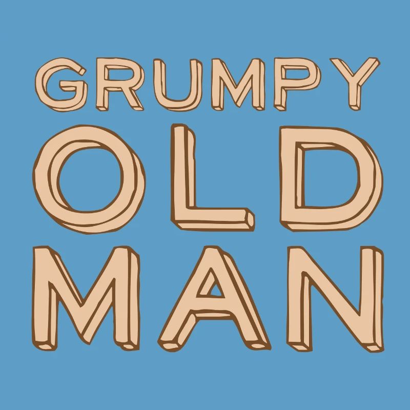 Grumpy old man