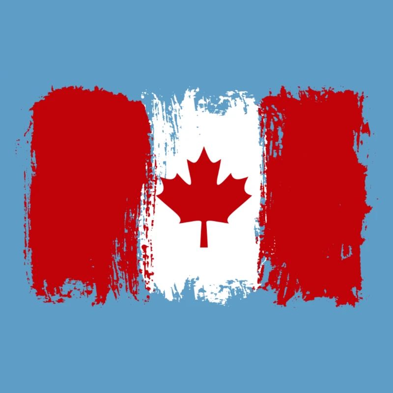 Maple Leaf Ink Splash
