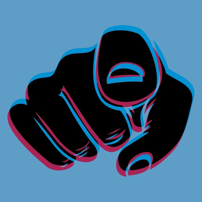 3D effect hand