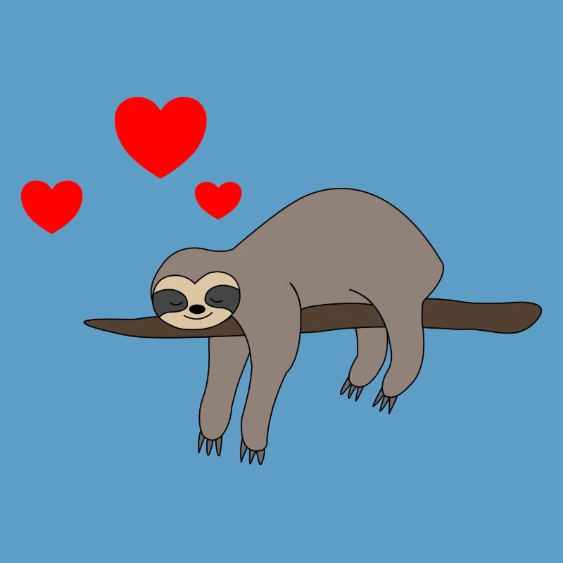Faultier Valentinstag 2