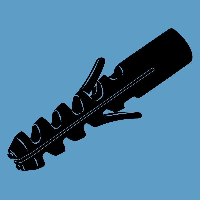 Fiche murale pour vis