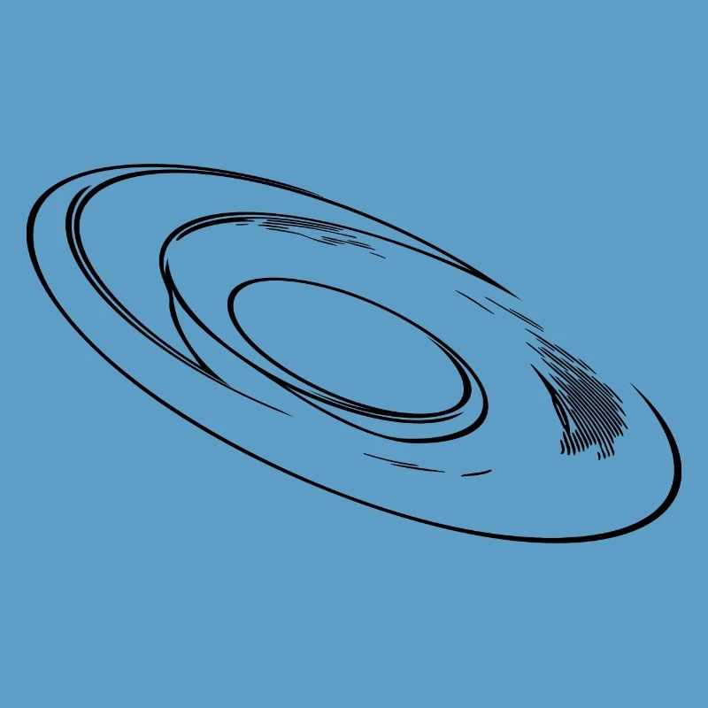 Geometric three-dimensional circular disk