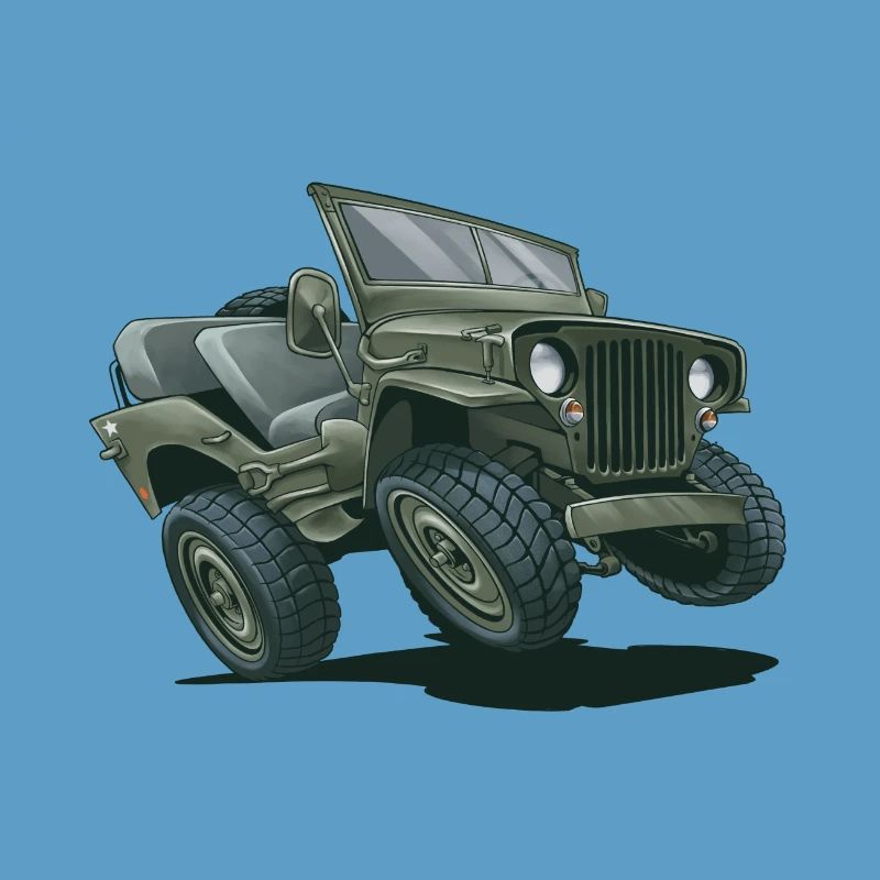 Willys MB Offroader 4x4 Millityr Oldtimer Us Army