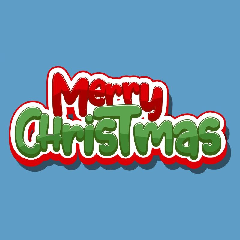 Joyeux Noël Graphique de script gras