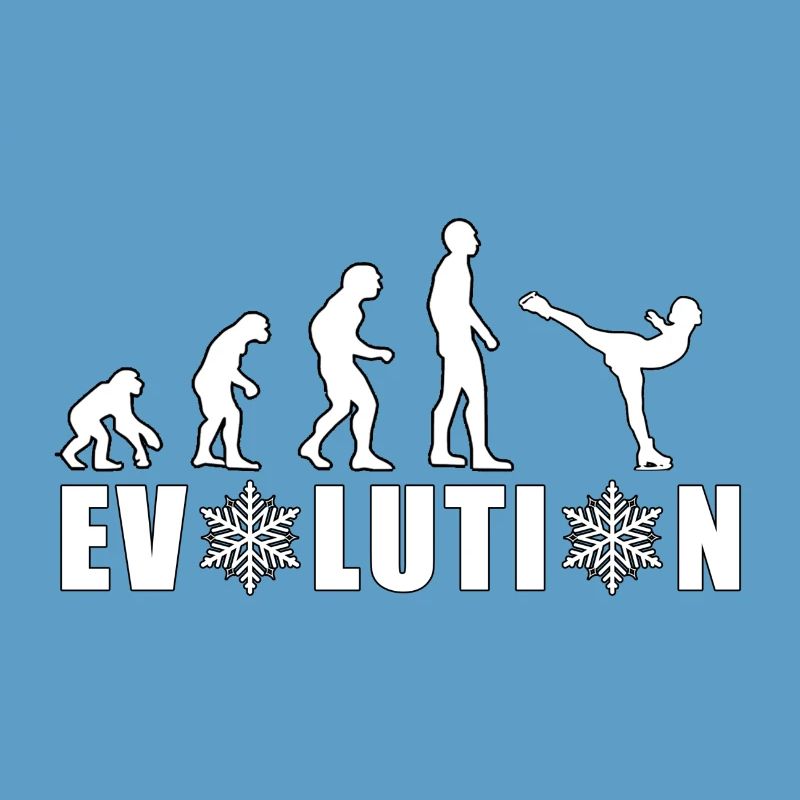 EVOLUTION EISKUNSTLAUF WINTER SCHNEE