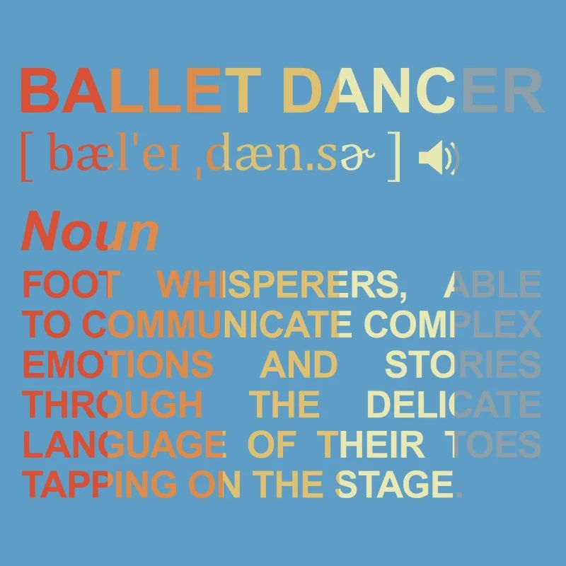 Danseuse de ballet Explication des termes