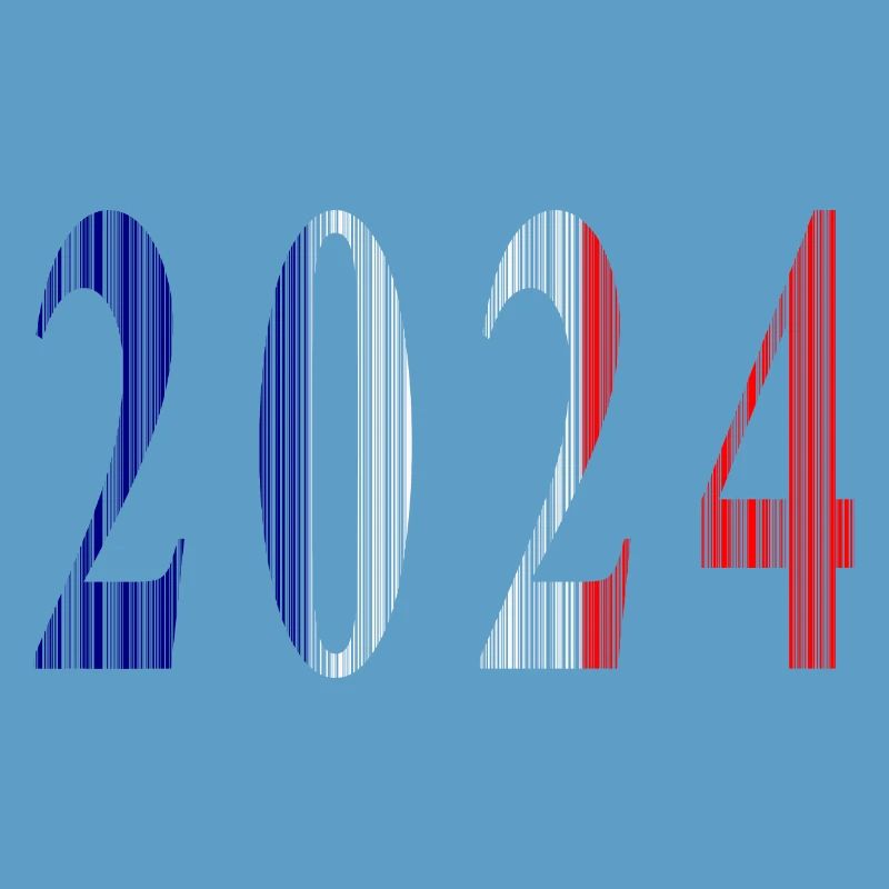 2024 Blue White Red