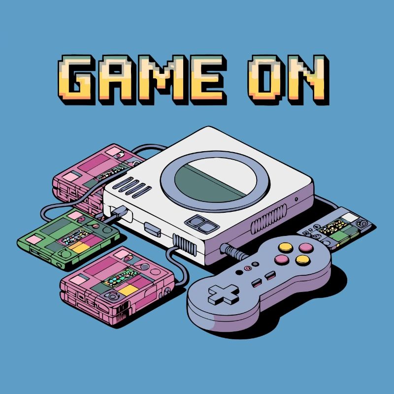 Conception de console de jeu rétro